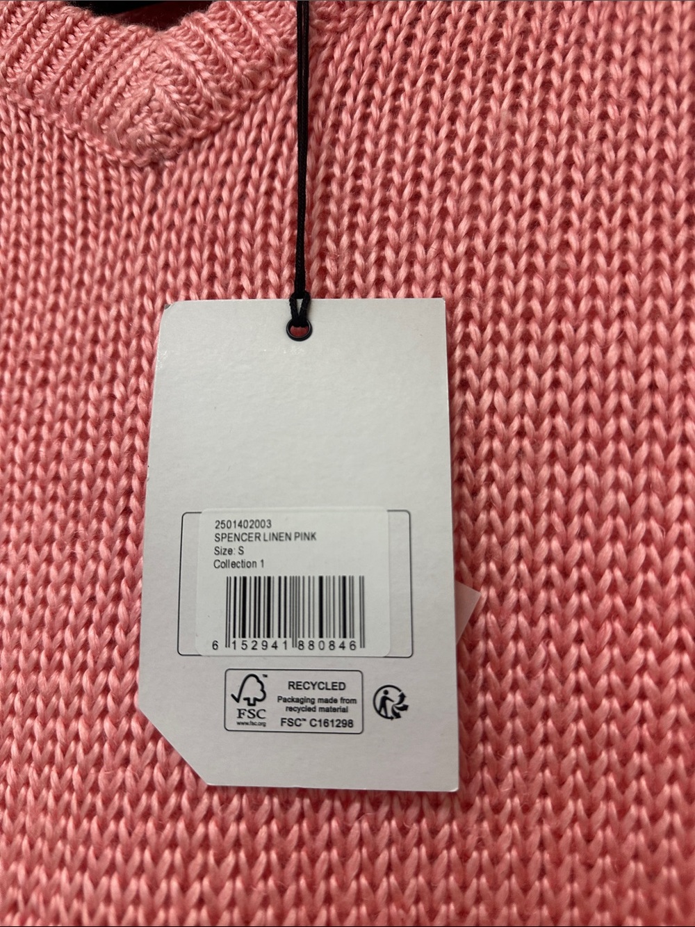 Hopeium NWT Cuddle club and ink linen vest size S - Picture 3 of 3